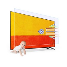Anti Glare Film for TV 55 Inch,Out Blue Light Filter Anti Scratch TV Glare St...