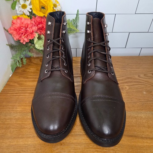 Stivali da combattimento Thursday Boot Co. Captain marrone scuro da uomo 10,5 COARCAP 02 19023 - Foto 5 di 19