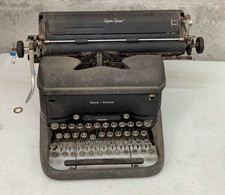 Smith Corona Super-Speed Desktop Typewriter Black Manual b3 bv thumbnail