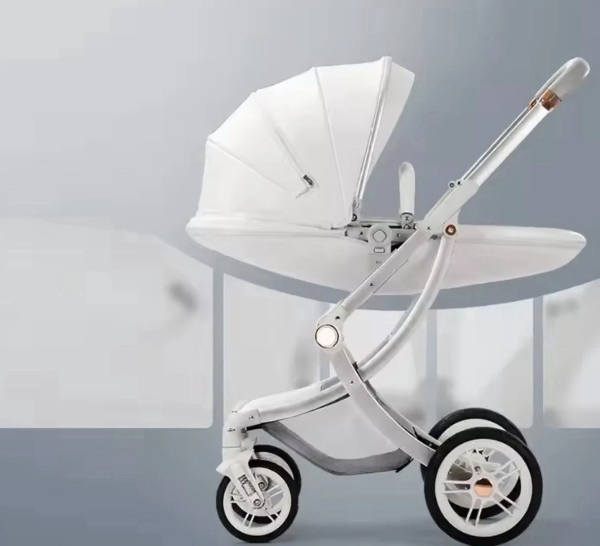 New Born Baby Pram Travel Stroller & Pushchair Easy to Fold & Comfortable Buggy
Opens in a new windo