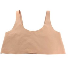 Girls hanes bra size large Girls tan color no padding elastic