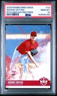 2018 Panini Diamond Kings Shohei Ohtani RC #73 Pitching/No Pinstripe PSA 10