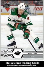 2019-20 Upper Deck Mikko Koivu #378 Minnesota Wild NHL Hockey 