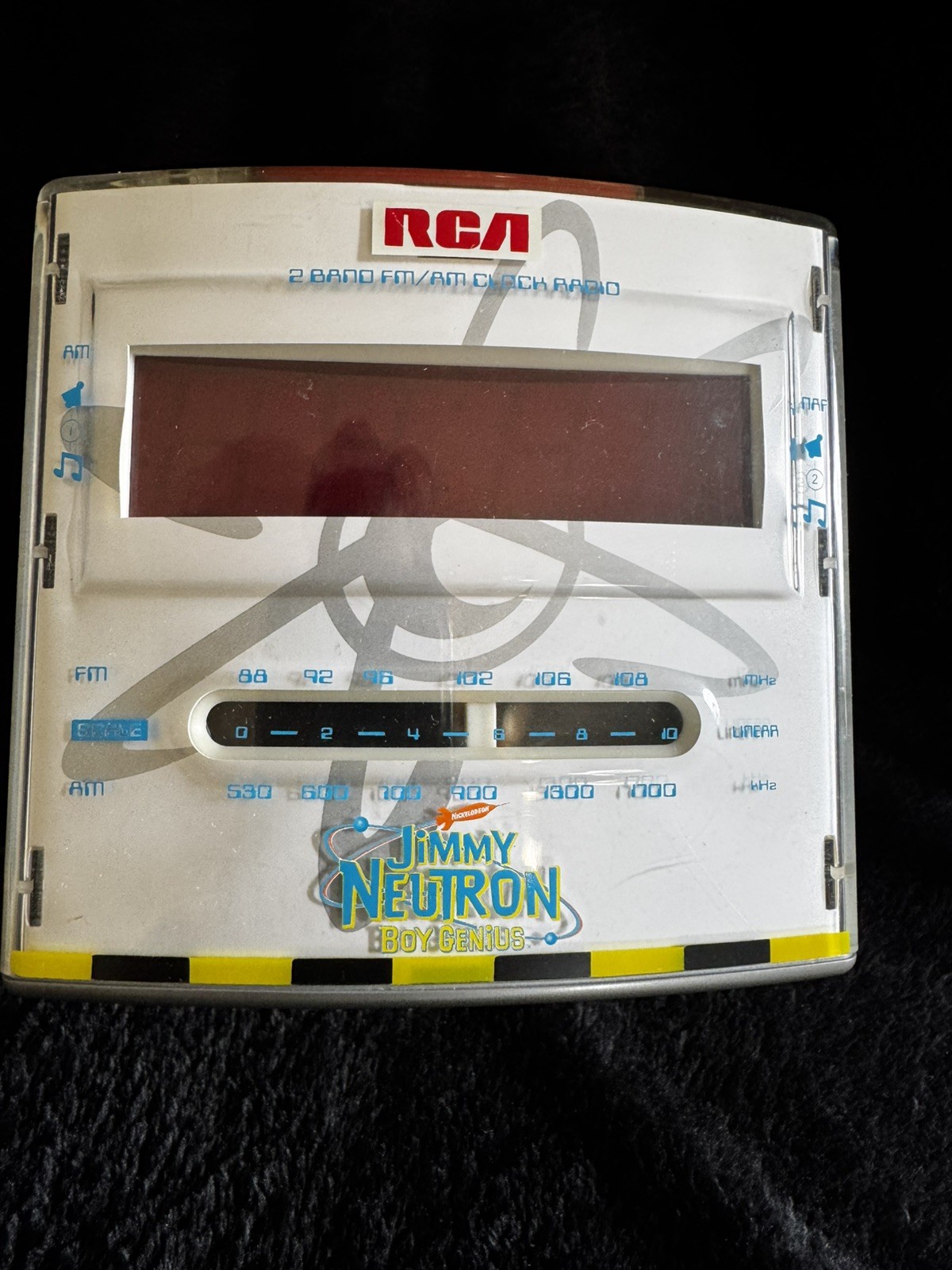 Jimmy Neutron RCA AM/FM Digital Alarm Clock Radio