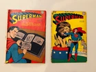 Vintage Superman Comic Book Lot Of 2, 1947,1948