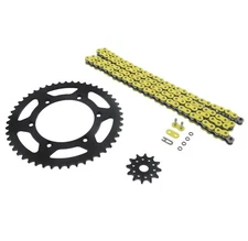 1996, 2000-2003 fits Suzuki RM125 Yellow O Ring Chain & Sprocket Blk 12/49 114L