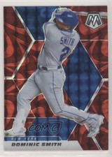 2021 Panini Mosaic Reactive Red Mosaic Prizm Dominic Smith #42 n1u