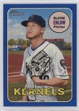 2018 Topps Heritage Minor League Edition Blue /99 Blayne Enlow #152 3hd