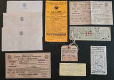 Los Angeles Steamship Co. & Other California Transportation Ephemera C-1930