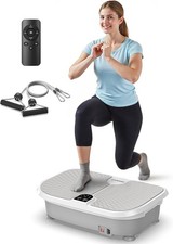 FEIERDUN Vibration Plate Exercise Machine, 400 LBS Capacity Vibration Plate