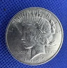 1923 P Peace Dollar U.S. Silver Coin UNC Mint  90% Silver lots of Luster MS+++