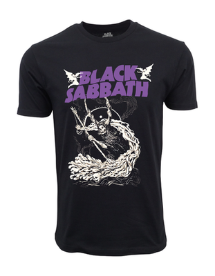 #ad BLACK SABBATH OFFICIAL LICENSE SKULLY GRAPHIC T SHIRT $15.99