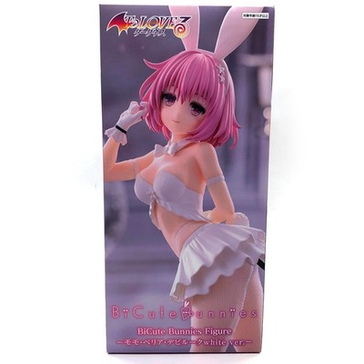 To Love Ru Darkness Momo Figure BiCute Bunnies White Ver Furyu Japan NEW