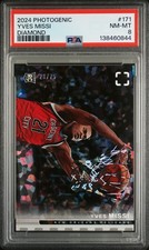 2024 PANINI PHOTOGENIC DIAMOND #171 YVES MISSI 28/75 PSA 8
