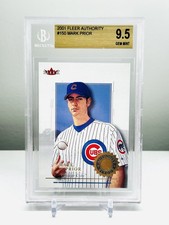 Mark Prior BGS 9.5 Rookie 2001 Fleer Authority #150 /2001 GEM MINT 💎