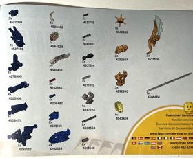 LEGO BIONICLE: Tarix (8981) Complete Set w Instruction