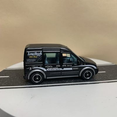 2019 Matchbox Service Crew Ford Transit Connect 2010 Black Matte Long Beach NM