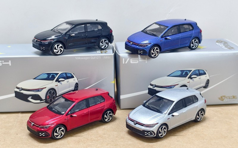 Sonic gear 1/64 vw golf mk8 gti diecast car model