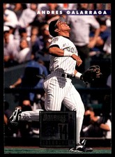 Andres Galarraga 1996 Donruss #332 Rockies MLB READ FREE SHIPPING AutographDen