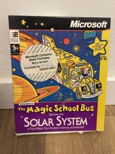 MICROSOFT Scholastic's The Magic School Bus Explores the Solar System PC, 1996 
