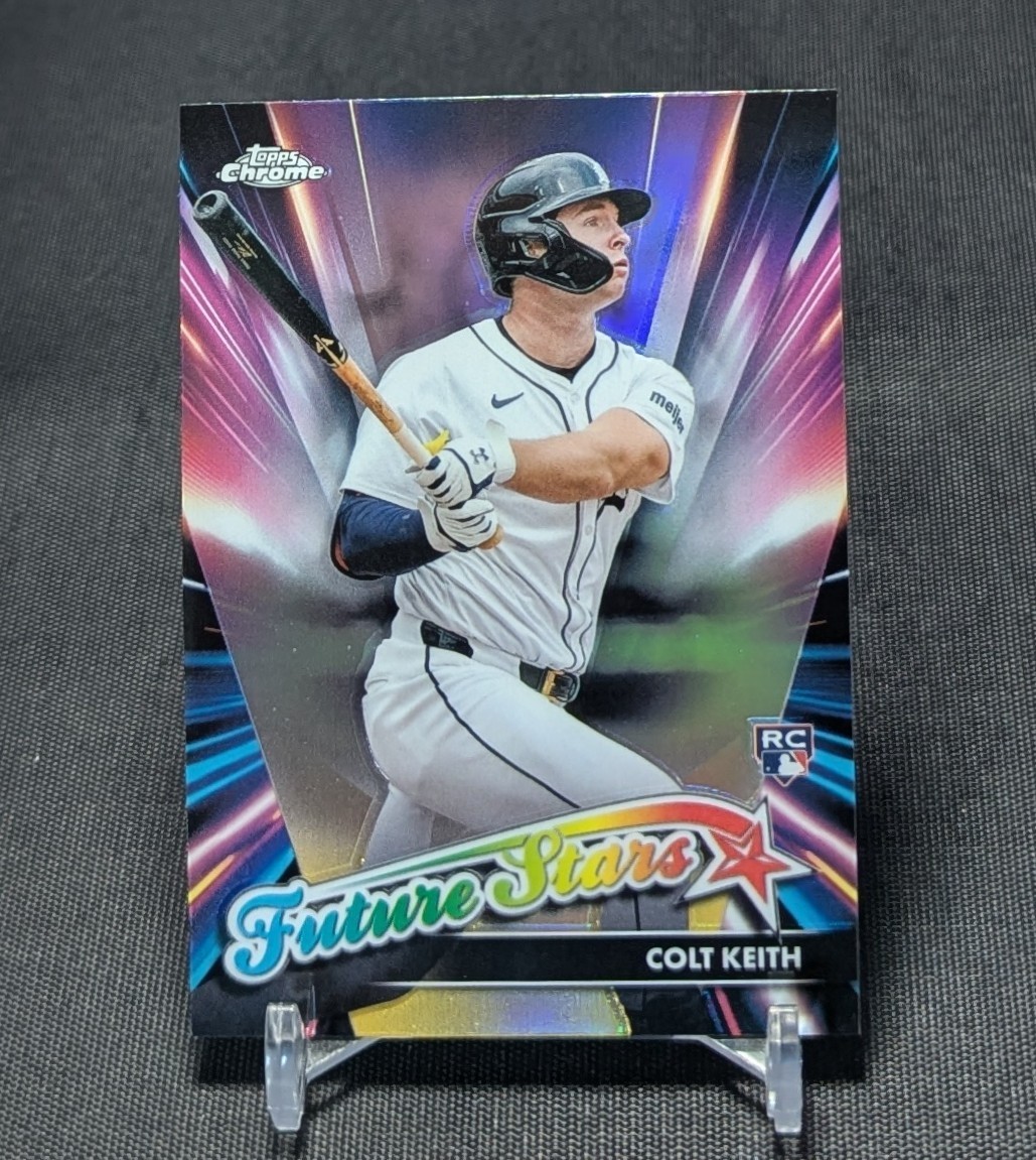 Colt Keith Future Stars Rookie RC 2024 Topps Chrome Update Card #FSU-20 Tigers