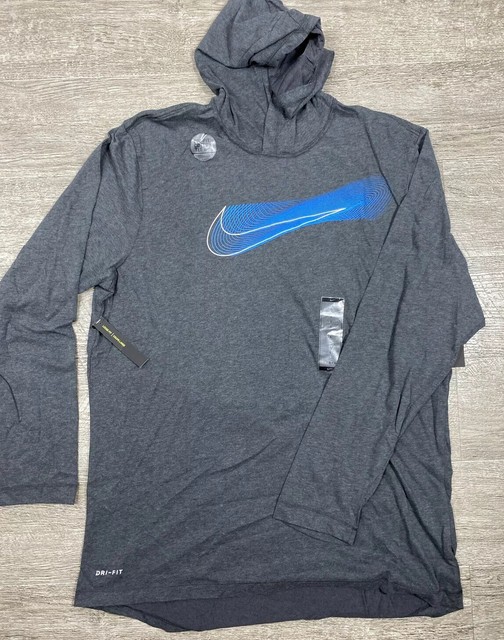 nike dry long sleeve hooded tee