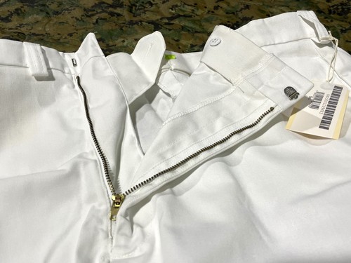 HOMBRE EE. UU. VESTIDO BLANCO/PANTALONES DE TRABAJO HOSPITAL MÉDICO COCINERO PINTOR TALLA 28-46 NUEVO - Imagen 7 de 9