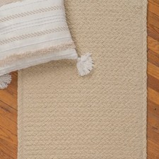 Capel Rugs Naturelle Cross Sewn 100 Wool Natural Country Braided Rug