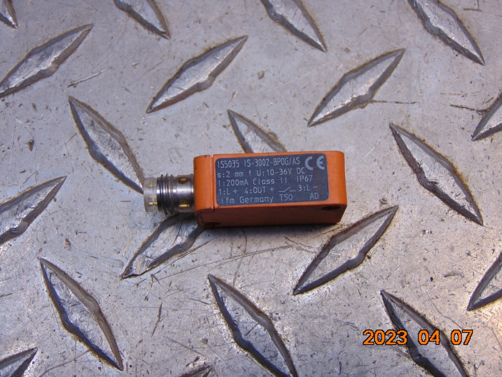 Ifm Part IFM Electric Inductive Sensor Part No. IS5035 | eBay