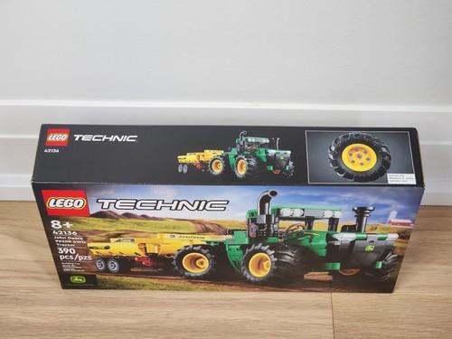 Lego john Deere 9620R 4WD Tractor Farm Truck 42136 | Brand New Fast Shipping - Picture 2 of 6