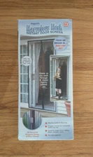 Marvelous Mesh Instant Door Screen - Brand New