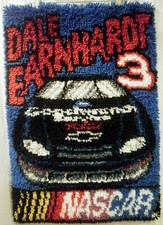 Nascar Dale Earnhardt 3 Latch Hook Rug