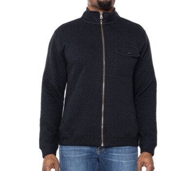 NWT Weatherproof Vintage Full-Zip Diamond Quilted Jacket Navy Size M