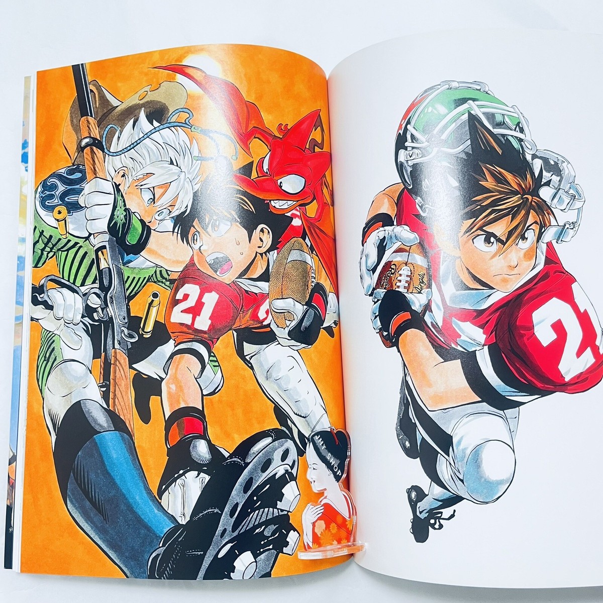 集英社 - Ｆｉｅｌｄ　ｏｆ　ｃｏｌｏｒｓ EYE SHIELD 21 ILLUSTRATION - FIELD OF COLORS (YUSUKE MURATA