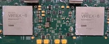 LOT OF 6 XILINX VIRTEX 6 XC6VHX255T-FFG1923 CHIPS FOR SALVAGE ON 3 BOARDS