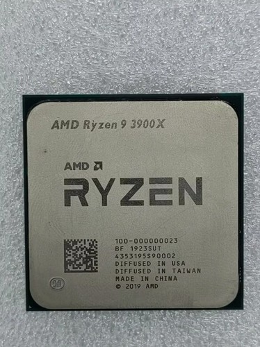 AMD Ryzen 9 3900X Desktop CPU Processor AM4 R9 12 cores 105W TDP 100 ...