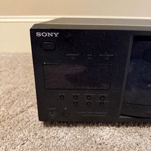 Sony DVP-CX985V Disc Explorer 400 CD/DVD Player Changer Parts/Repair NO Remote - Picture 7 of 14