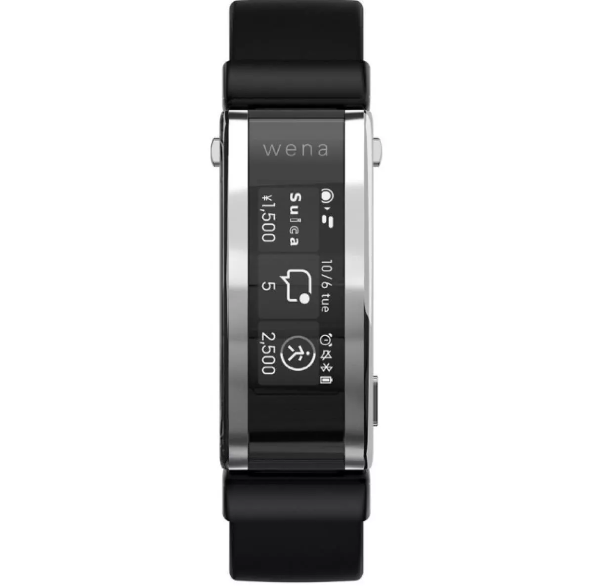 WENA SMART WATCH of SONY wena 3 rubber Black WNW-A21A /B NEW JAPAN