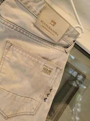 Soda Duke Jeans Light Grey Wash 