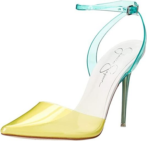 jessica simpson yellow pumps
