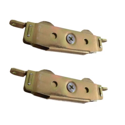 2 Pack Adjustable Sliding Patio Glass Door Tandem Rollers 1-1/4'' Wheels USA