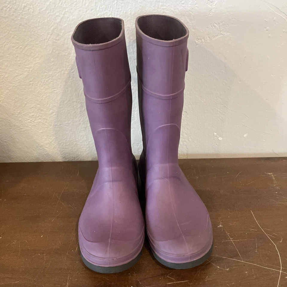 Kamik Boots - Purple Size 2 Stomp Rain Boots Rubber Waterproof Kids - Image 3 of 4