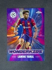 2023-24 Topps Chrome UEFA Lamine Yamal #WK-3 RC Rookie Wonderkids Blue /150