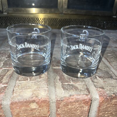 Jack Daniels / Colorado Rockies MLB Heavy Bottom Whiskey Glasses - Set of 2