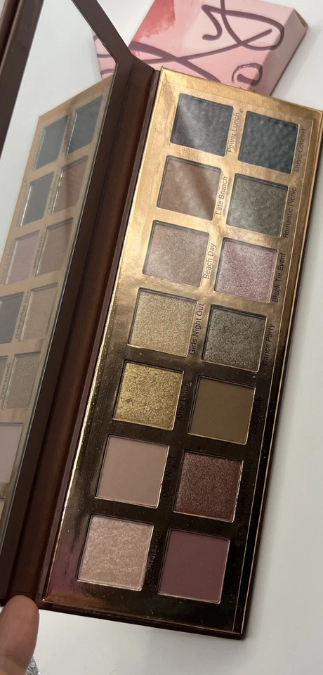 Mally Beauty Best Dressed Lids Neutrals + Bolds Mirrored Eyeshadow Palette NIB - Image 2 of 4