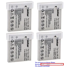 Kastar Replacement Battery for Canon NB-4L NB-4LH & Canon PowerShot ELPH 300 HS