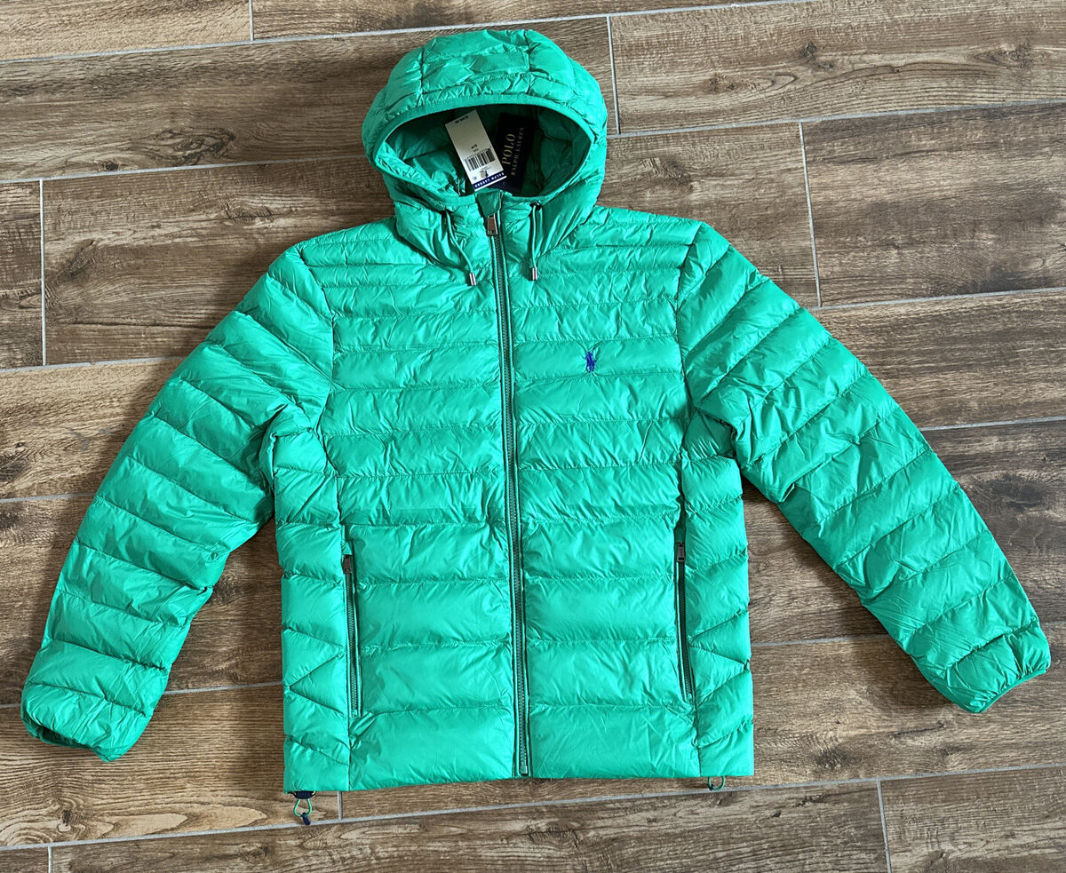 POLO RALPH LAUREN Men's GREEN Lightweight Packable Down POLO RALPH LAUREN Men's GREEN Lightweight Packable Down