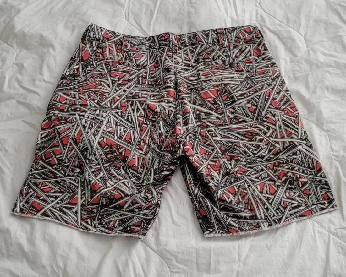 Short de travail rouge homme SUPREME SS20 