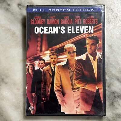 Ocean's Eleven DVD (Full Screen Edition) Sealed New