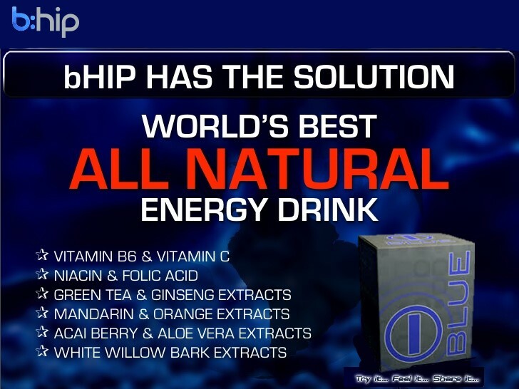 Bhip I Blue Best Energy Drink Burn Fat Reduce Fatigue Long Lasting High ...